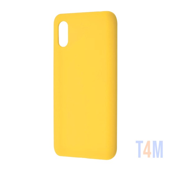 Capa de Silicone para Xiaomi Redmi 9a Amarelo